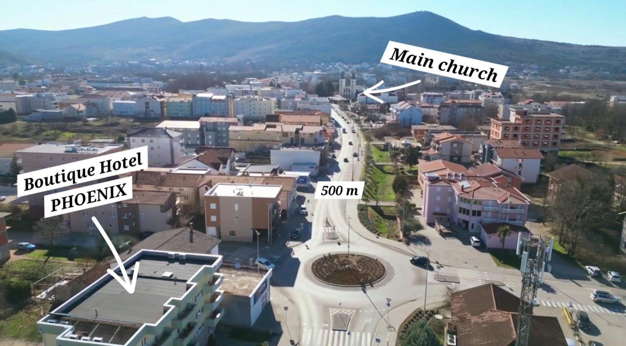 Boutique Hotel Phoenix Medugorje Bagian luar foto